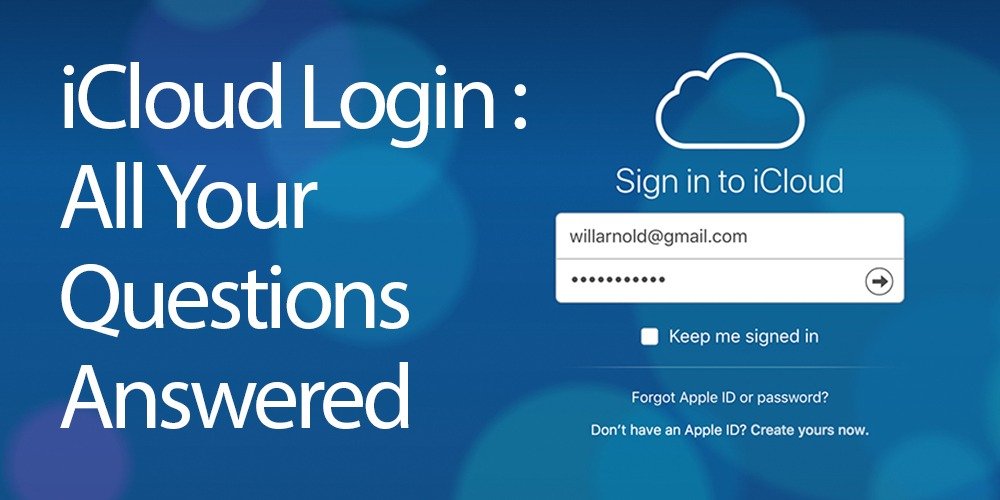 login in to my icloud email icloud login